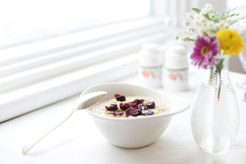 Gruau pomme et cannelle sans cuisson (overnight)