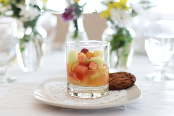 Salade de fruits sur sirop de patate douce