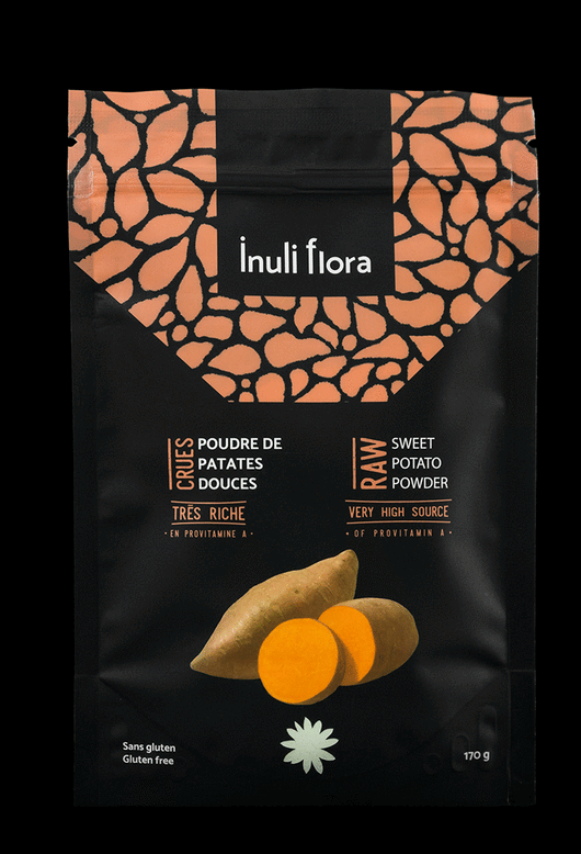 Poudre de patate douce (17 portions de légumes par sac)